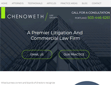 Tablet Screenshot of northwestlaw.com